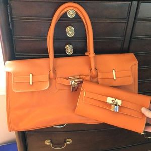 Purse and Wallet set